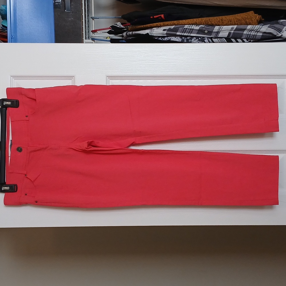 89th & Madison Coral Ankle Pants Women's 10